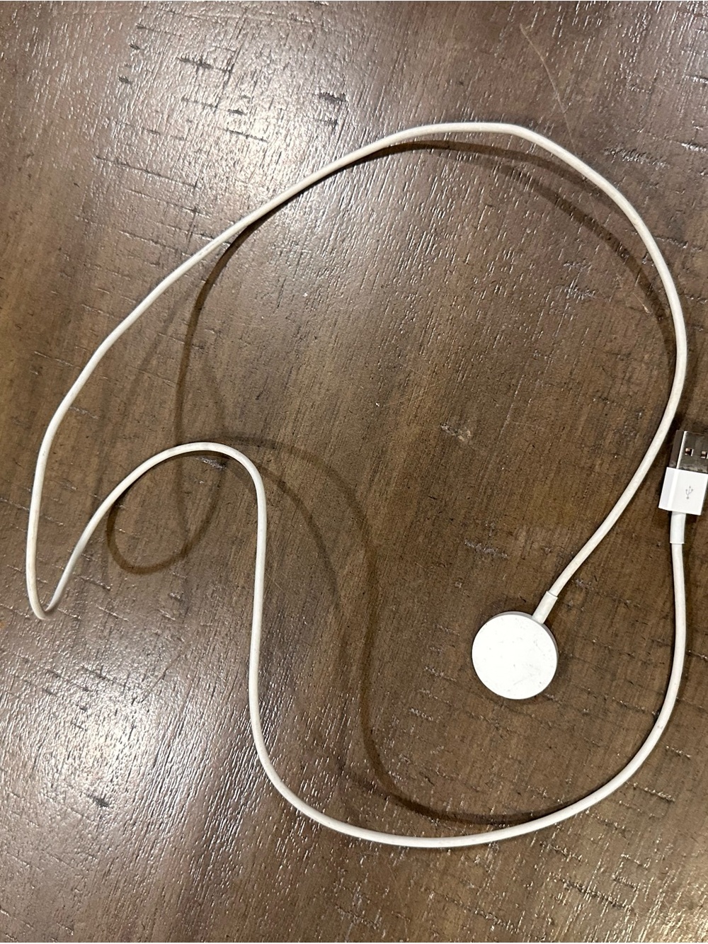 Apple White Magnetic Charging Cable with USB-A Connector